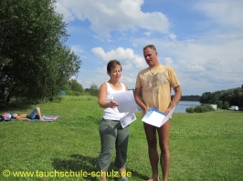 Fun Tauchen und SK Gruppenfuehrung und Orientieren unter Wasser 09.+10.07.11