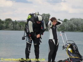 Fun Tauchen und SK Gruppenfuehrung und Orientieren unter Wasser 09.+10.07.11