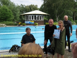 Schnuppertauchen Ferienspass Uelzen 2010